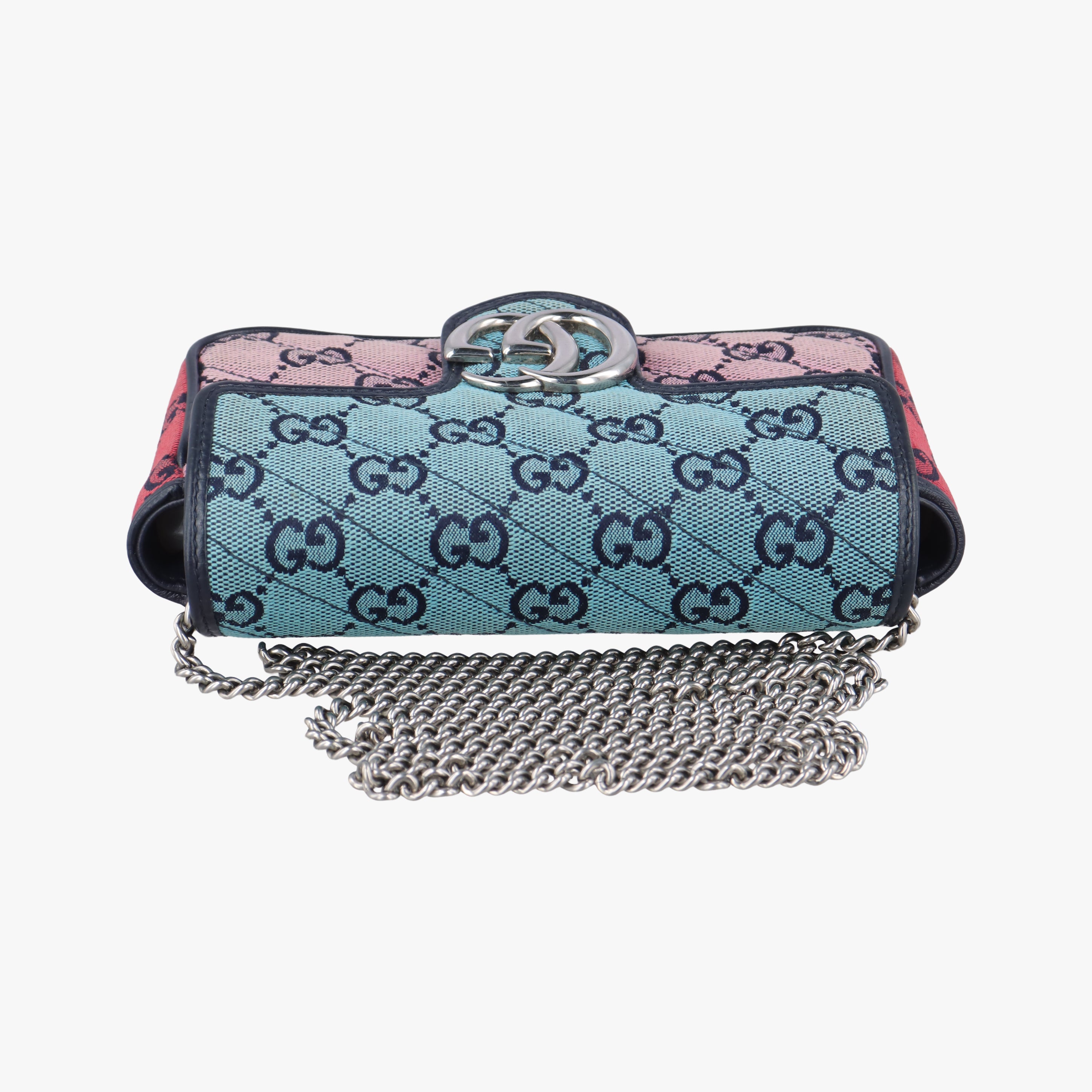 Pre-owned Gucci GG Marmont Multicolour Canvas 476433 shoulderbag | stylenewstar