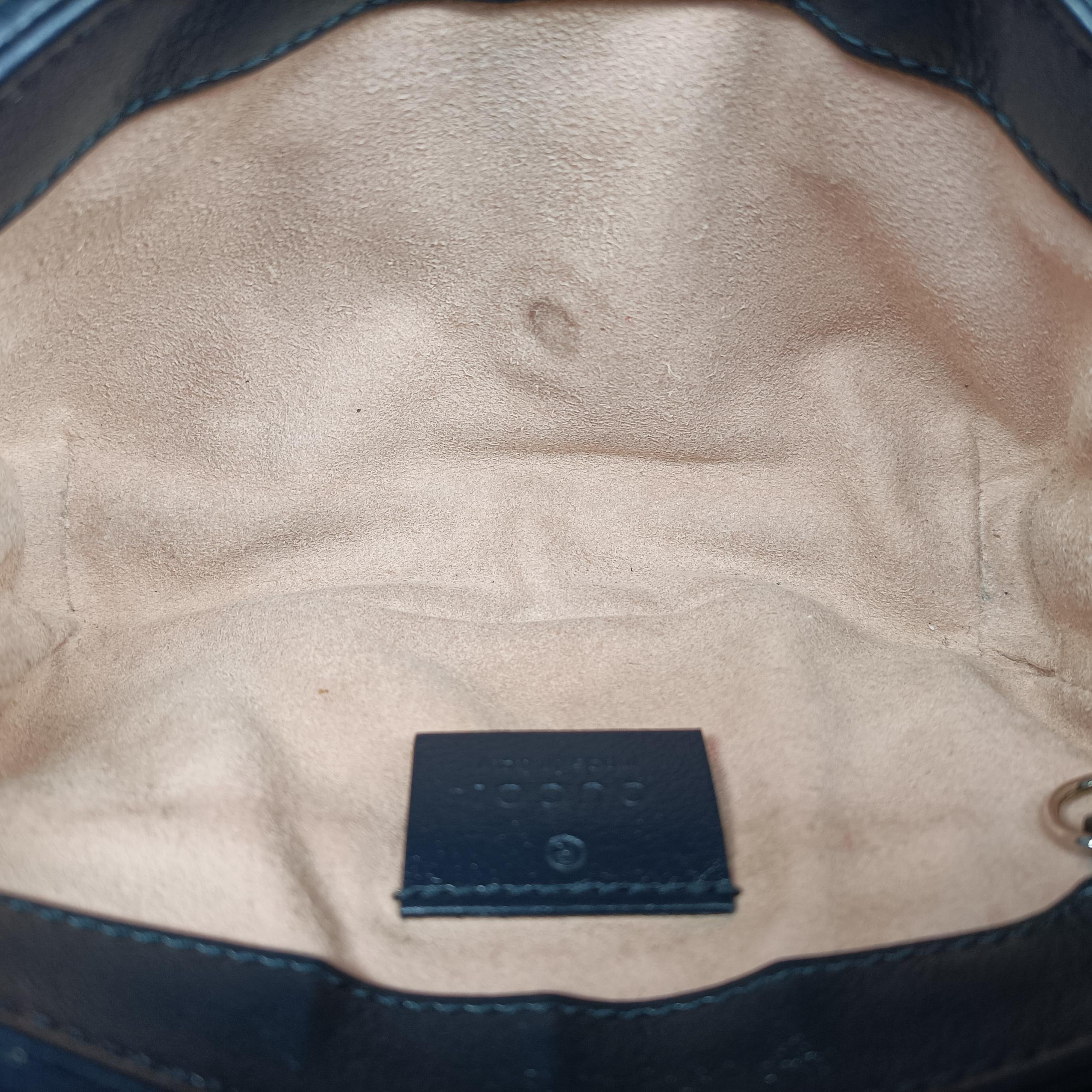 Pre-owned Gucci GG Marmont Multicolour Canvas 476433 shoulderbag | stylenewstar