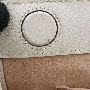 Pre-owned Gucci Ophidia Beige x White x Multicolor PVC coated canvas 503877 shoulderbag | stylenewstar