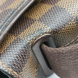 Vintage Louis Vuitton BROOKLYN MM EBENE Damier Canvas N51211 shoulderbag | stylenewstar
