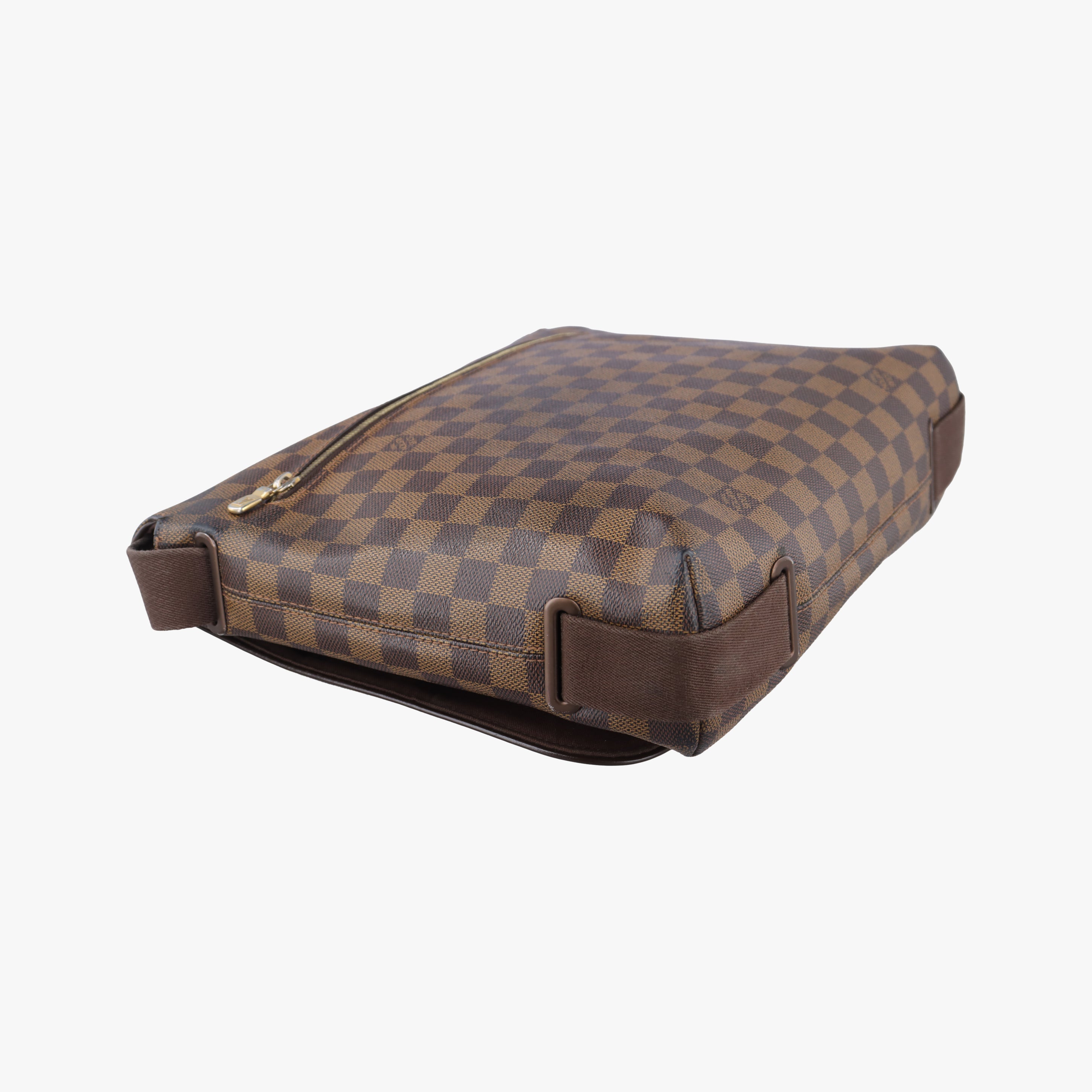 Vintage Louis Vuitton BROOKLYN MM EBENE Damier Canvas N51211 shoulderbag | stylenewstar