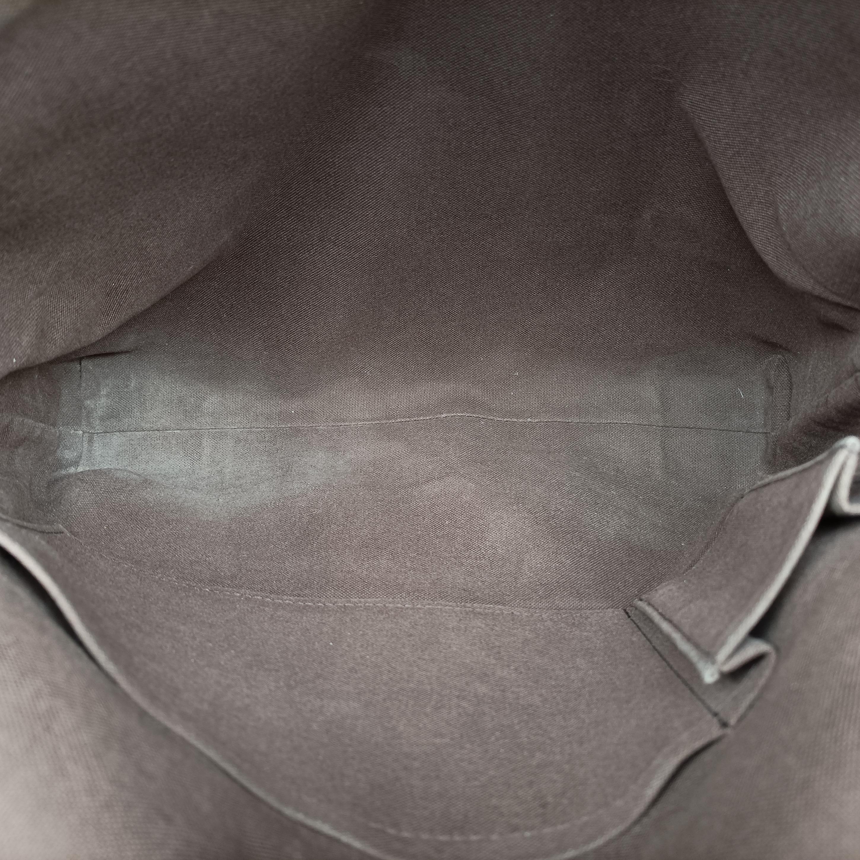 Vintage Louis Vuitton BROOKLYN MM EBENE Damier Canvas N51211 shoulderbag | stylenewstar