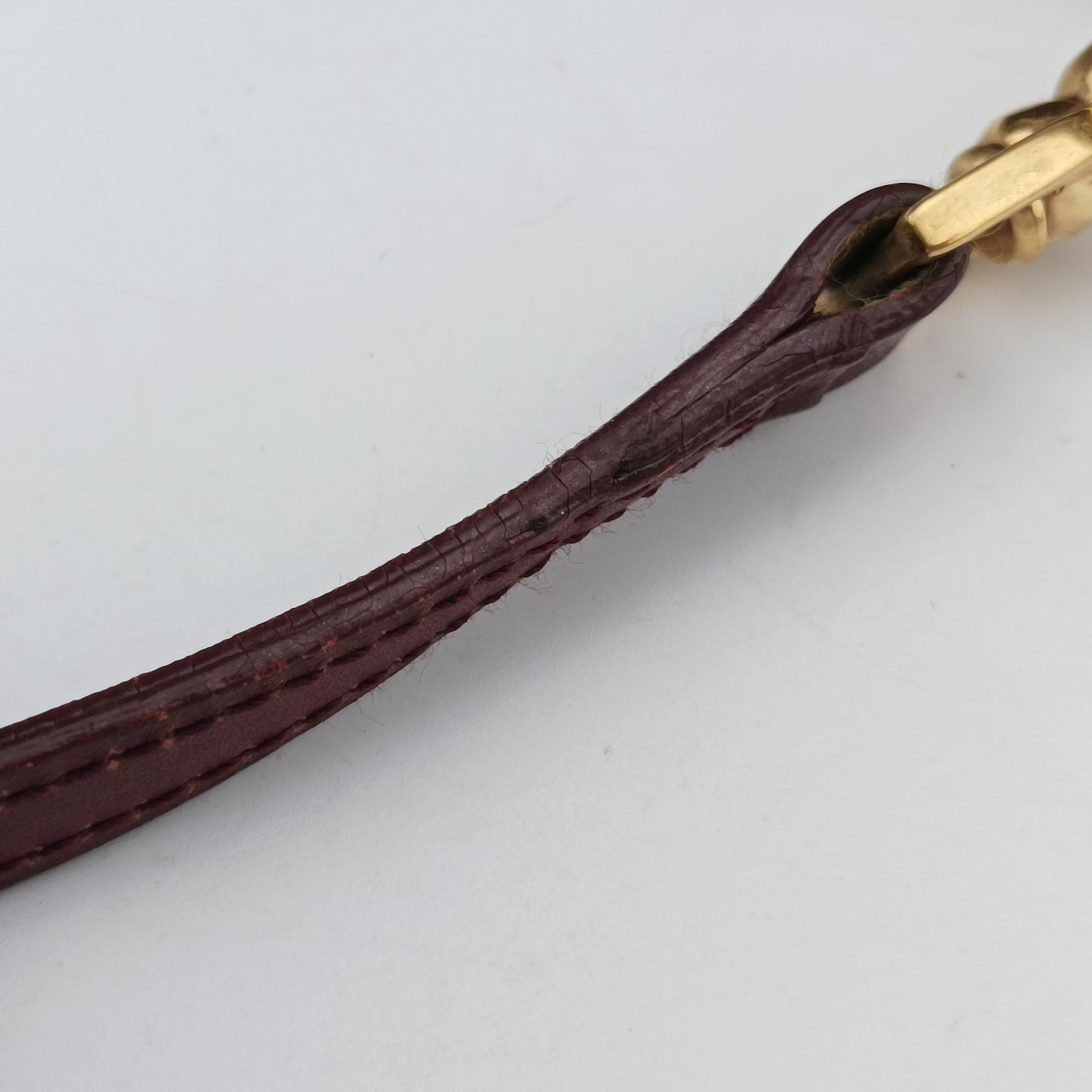 Pre-owned Christian Dior Saddle Red×beige jacquard  handbag | stylenewstar