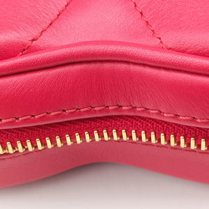 Pre-owned Louis Vuitton New Wave Lovelock Heart Red Leather M52794 shoulderbag | stylenewstar