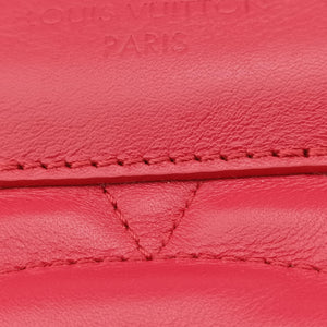 Pre-owned Louis Vuitton New Wave Lovelock Heart Red Leather M52794 shoulderbag | stylenewstar