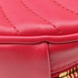 Pre-owned Louis Vuitton New Wave Lovelock Heart Red Leather M52794 shoulderbag | stylenewstar