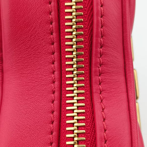 Pre-owned Louis Vuitton New Wave Lovelock Heart Red Leather M52794 shoulderbag | stylenewstar