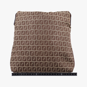 Secondhand Fendi Zucchino Brown canvas 8BT127 shoulderbag | stylenewstar