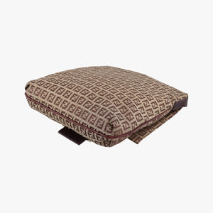 Secondhand Fendi Zucchino Brown canvas 8BT127 shoulderbag | stylenewstar