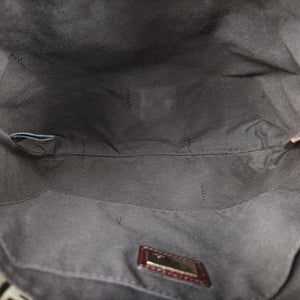 Secondhand Fendi Zucchino Brown canvas 8BT127 shoulderbag | stylenewstar