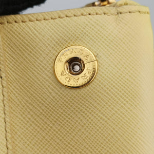 Secondhand Prada Galleria Yellow SAFFIANO Leather BN2274 shoulderbag | stylenewstar