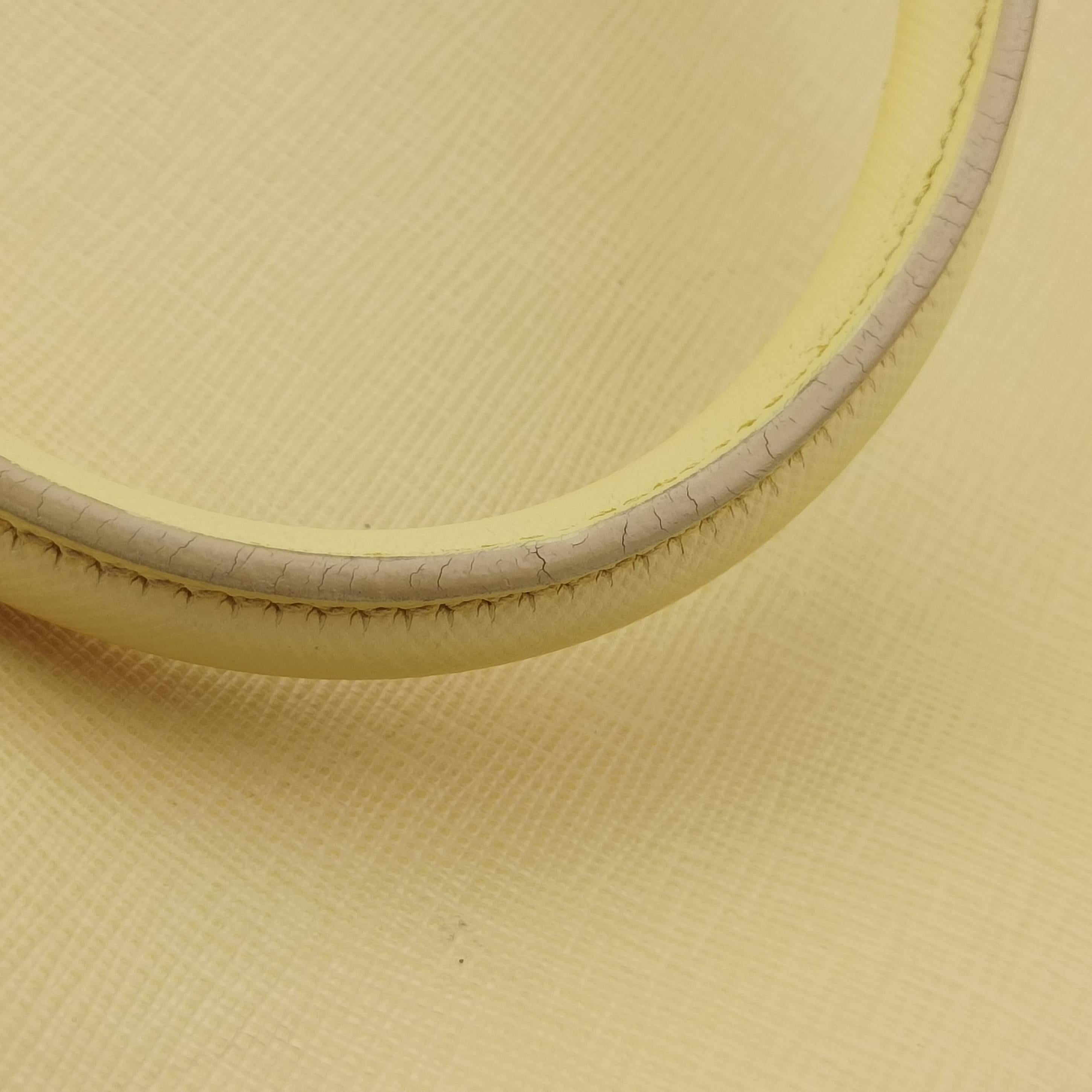 Secondhand Prada Galleria Yellow SAFFIANO Leather BN2274 shoulderbag | stylenewstar