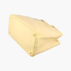 Secondhand Prada Galleria Yellow SAFFIANO Leather BN2274 shoulderbag | stylenewstar