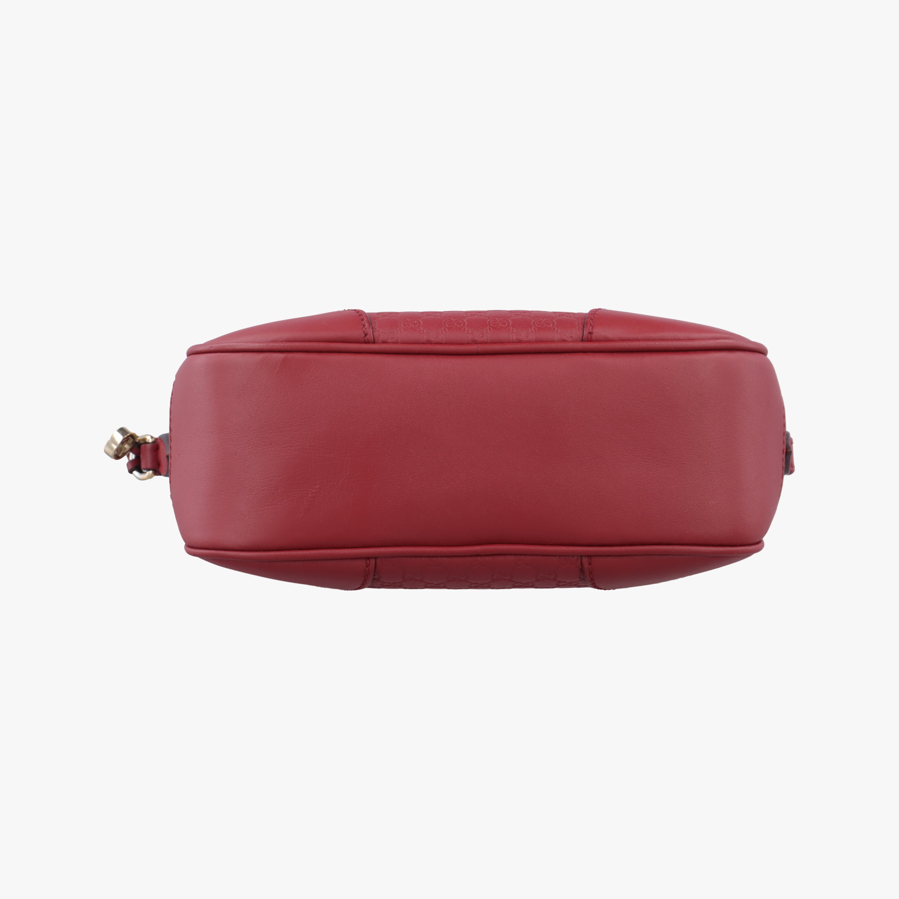 Pre-owned Gucci Bree Microguccissima Red Leather 449413 shoulderbag | stylenewstar