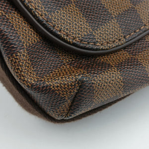 Secondhand Louis Vuitton BROOKLYN MM EBENE Damier Canvas N51211 shoulderbag | stylenewstar