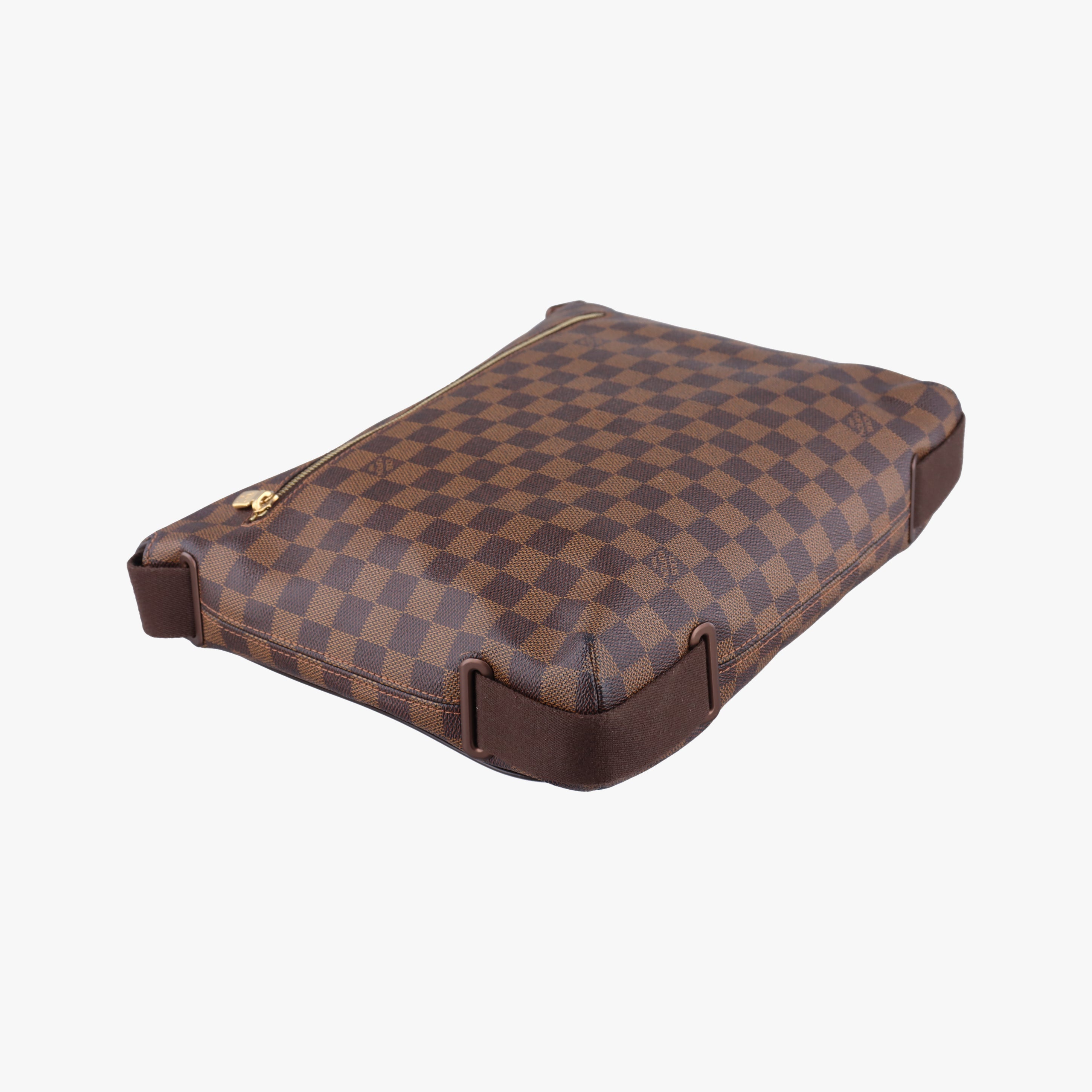 Secondhand Louis Vuitton BROOKLYN MM EBENE Damier Canvas N51211 shoulderbag | stylenewstar