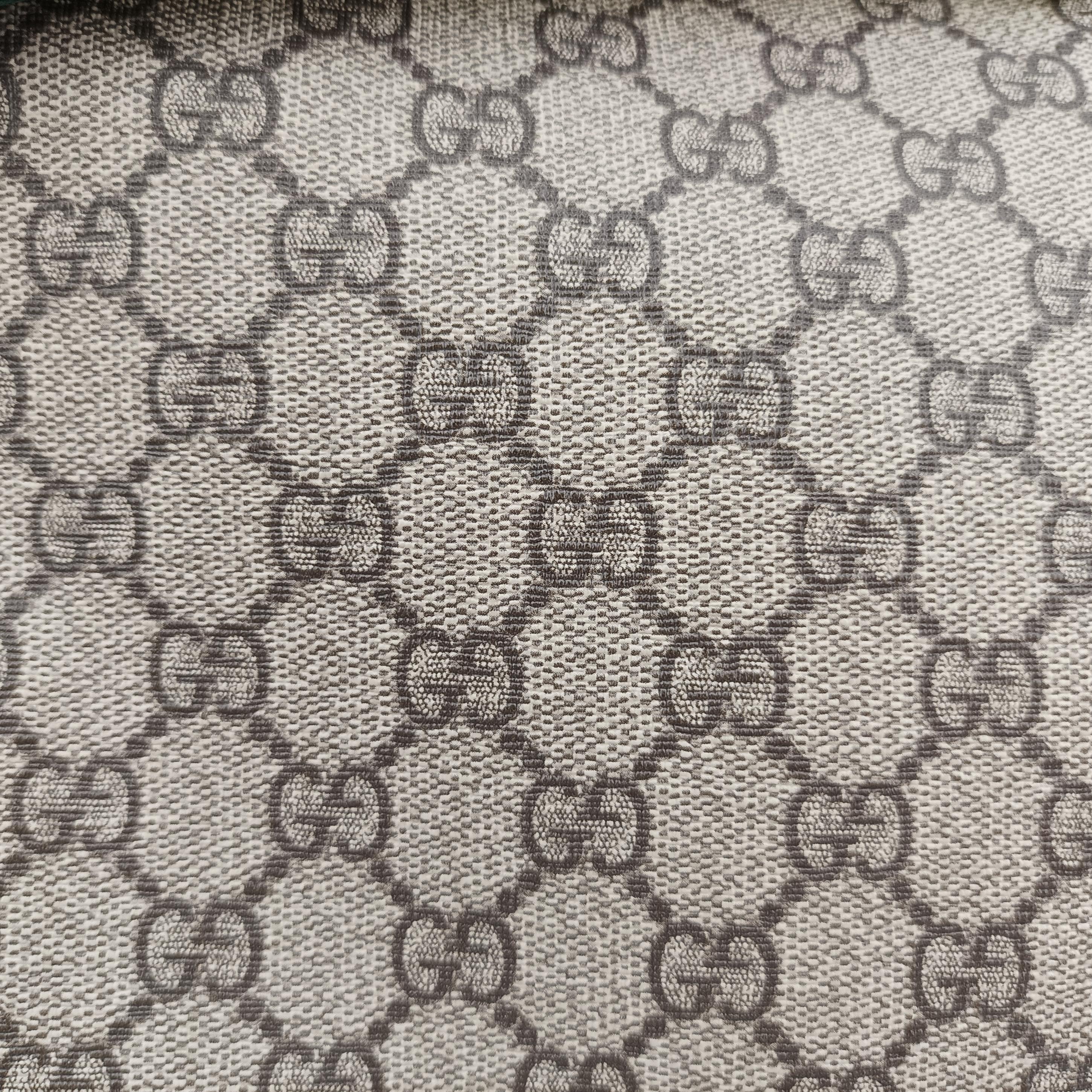 Pre-owned Gucci GG Supreme Courrier Brown×multicolor PVC coated canvas 529711 bum bag/waist bag | stylenewstar