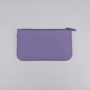 Pre-owned Gucci GG Craft Purple Leather 247209 shoulderbag | stylenewstar