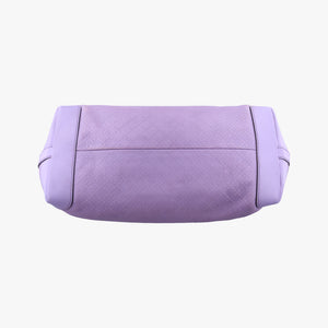 Pre-owned Gucci GG Craft Purple Leather 247209 shoulderbag | stylenewstar