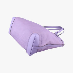 Pre-owned Gucci GG Craft Purple Leather 247209 shoulderbag | stylenewstar