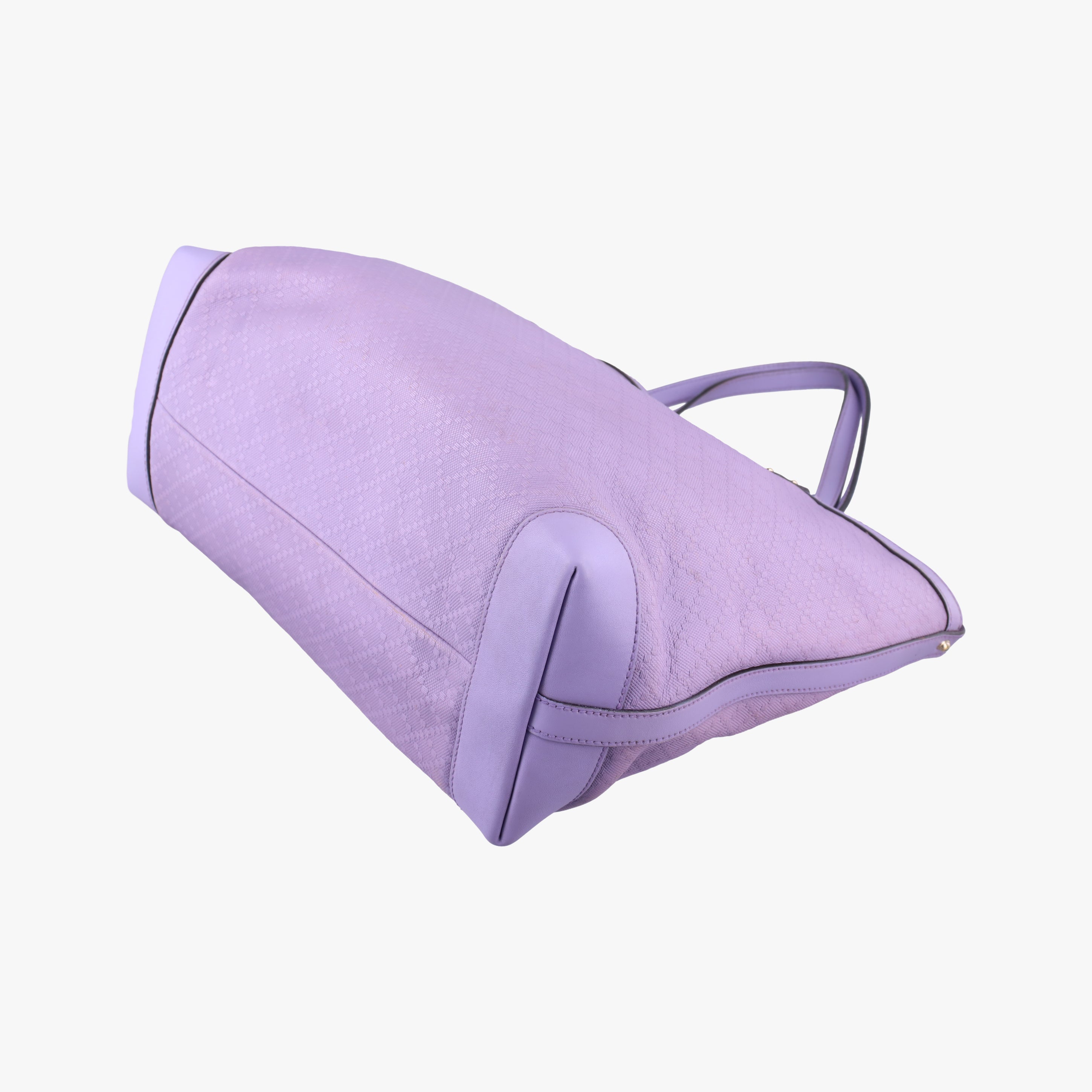 Pre-owned Gucci GG Craft Purple Leather 247209 shoulderbag | stylenewstar