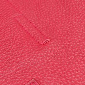 Vintage Prada Triangle Logo Red Leather  shoulderbag | stylenewstar