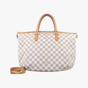 Pre-owned Louis Vuitton RIVIERA MM Azur Damier Canvas N48252 shoulderbag | stylenewstar