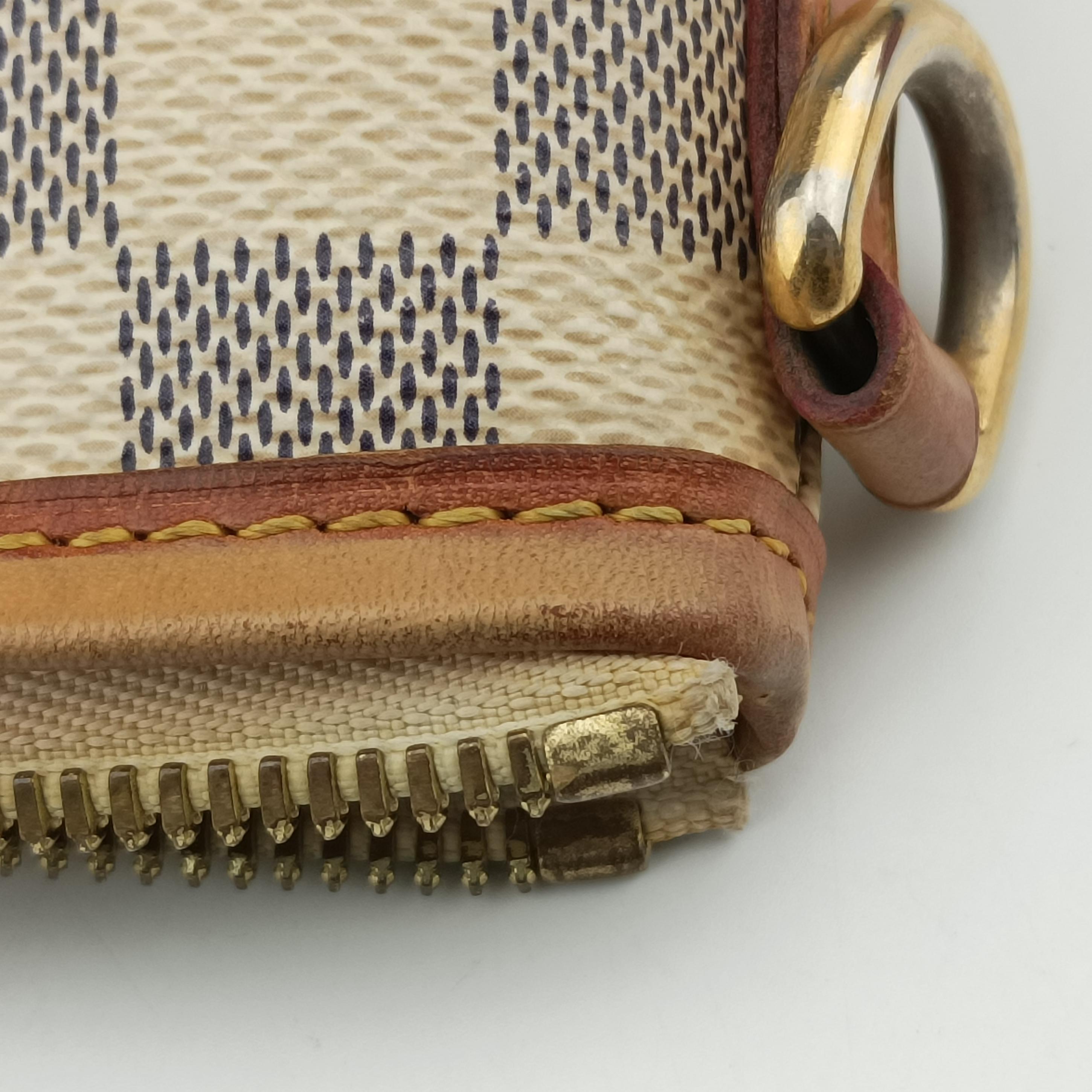 Pre-owned Louis Vuitton RIVIERA MM Azur Damier Canvas N48252 shoulderbag | stylenewstar