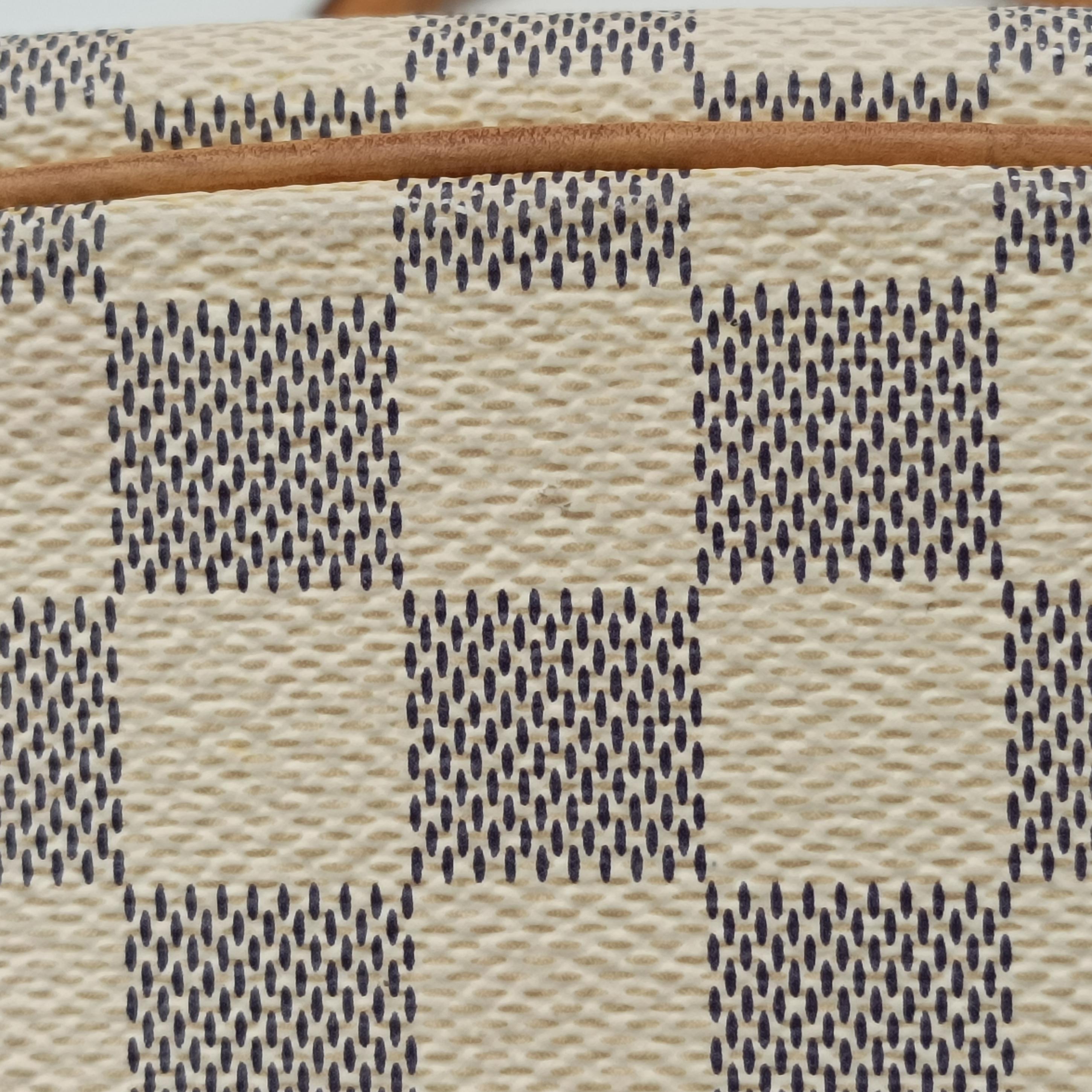 Pre-owned Louis Vuitton RIVIERA MM Azur Damier Canvas N48252 shoulderbag | stylenewstar