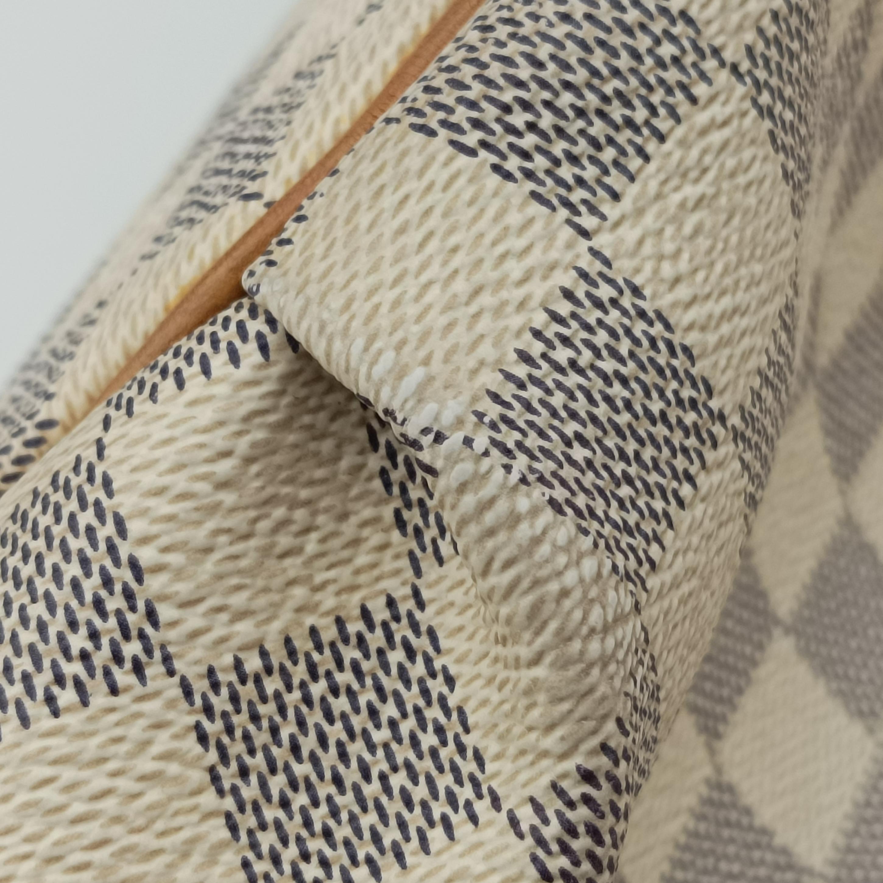 Pre-owned Louis Vuitton RIVIERA MM Azur Damier Canvas N48252 shoulderbag | stylenewstar