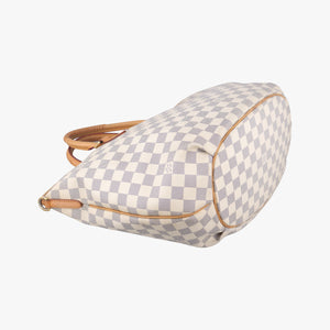 Pre-owned Louis Vuitton RIVIERA MM Azur Damier Canvas N48252 shoulderbag | stylenewstar