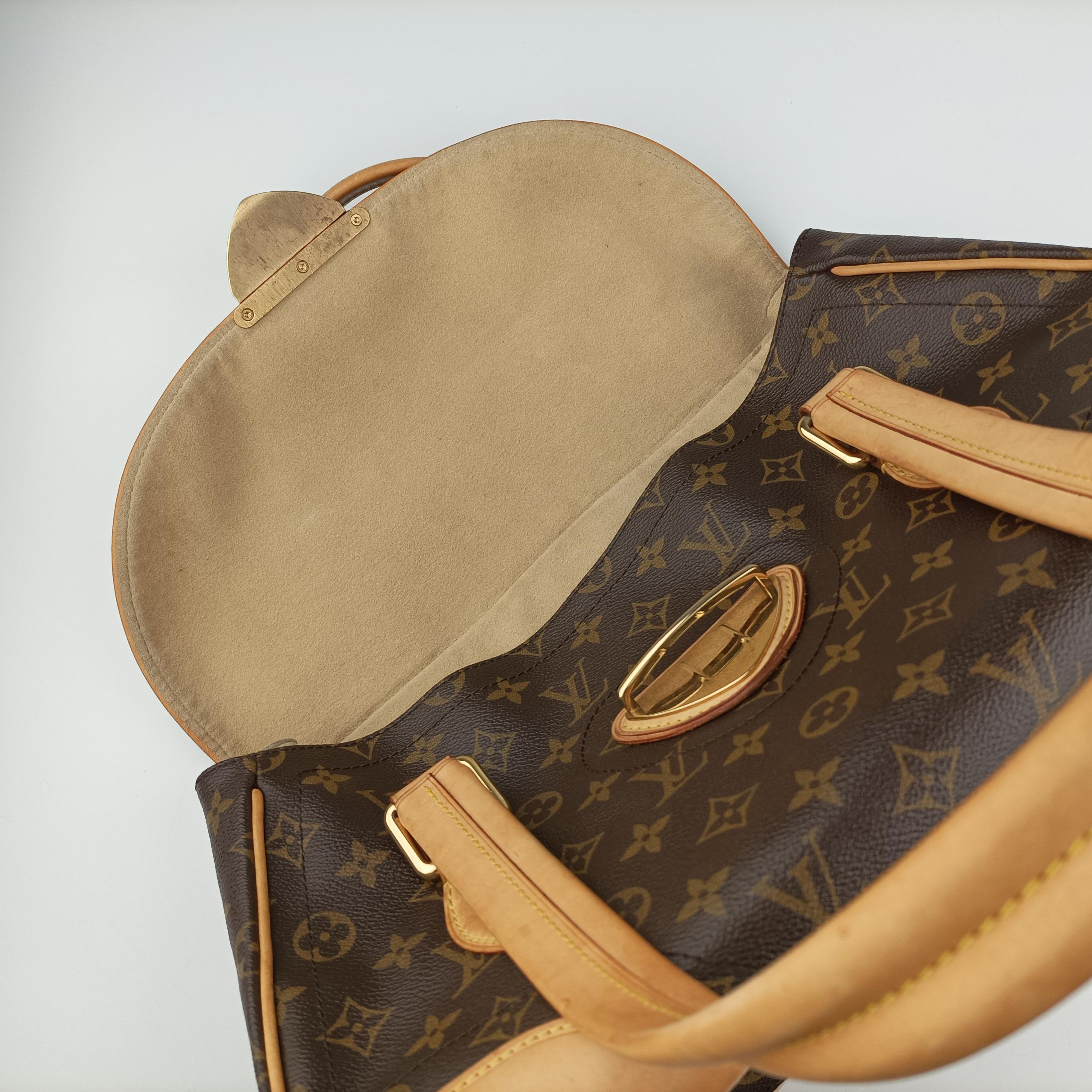 Secondhand Louis Vuitton Beverly　GM brown Monogram Canvas M40120 handbag | stylenewstar