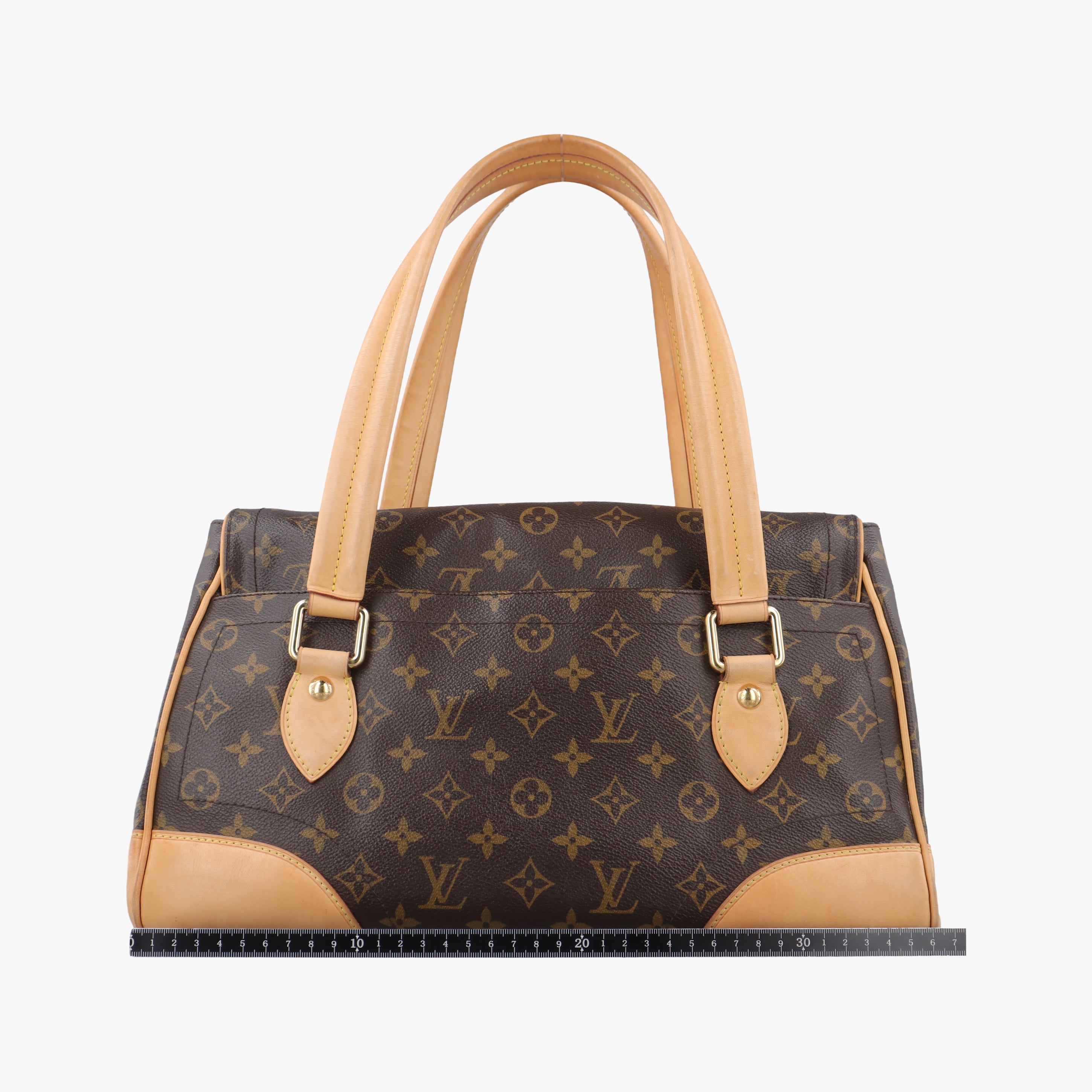 Secondhand Louis Vuitton Beverly　GM brown Monogram Canvas M40120 handbag | stylenewstar