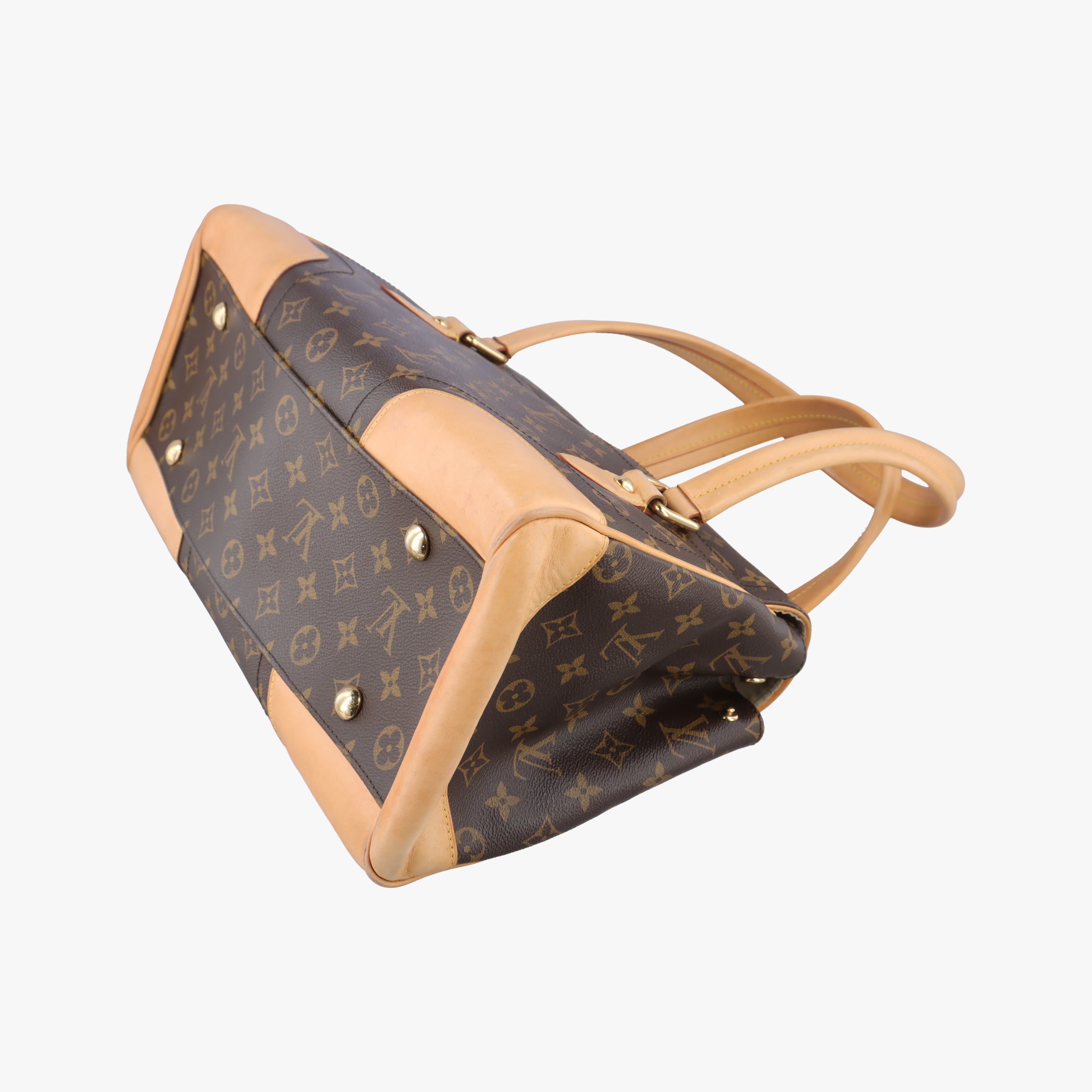 Secondhand Louis Vuitton Beverly　GM brown Monogram Canvas M40120 handbag | stylenewstar