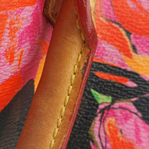 Secondhand Louis Vuitton SPEEDY 30 brown×Multicolor Monogram Rose M48610 handbag | stylenewstar