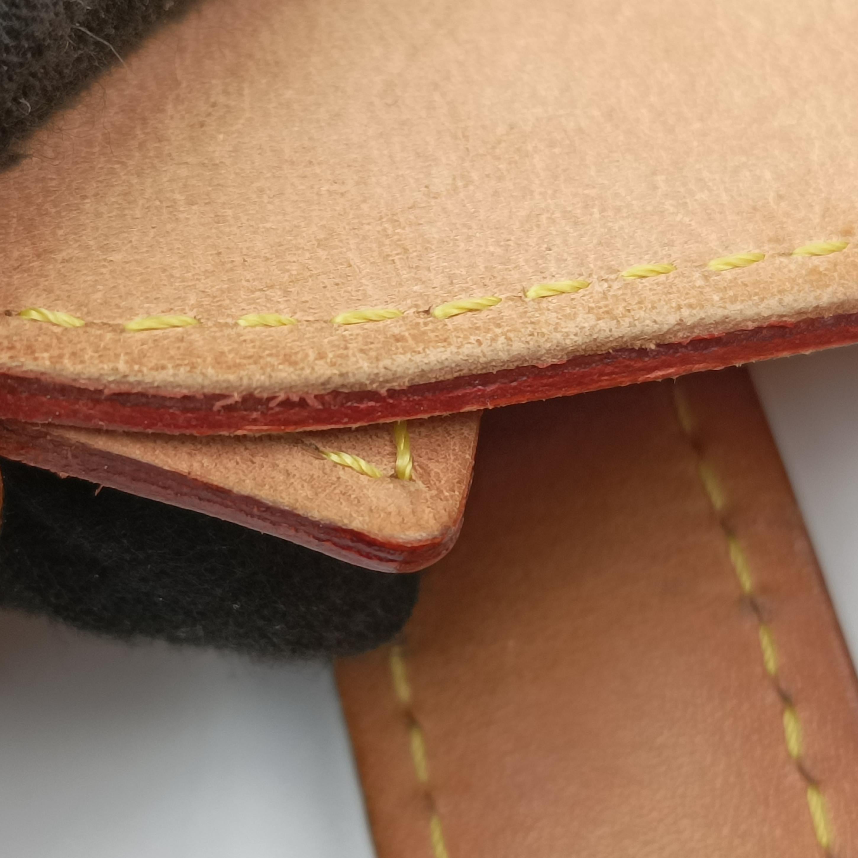 Pre-owned Louis Vuitton URSULA White Monogram Multicolor M40123 handbag | stylenewstar