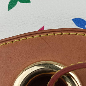 Pre-owned Louis Vuitton URSULA White Monogram Multicolor M40123 handbag | stylenewstar