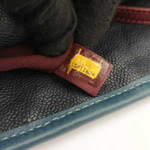 Vintage Chanel French Riviera Hobo Dark Navy Leather A66804 shoulderbag | stylenewstar