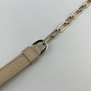 Pre-owned Christian Dior D JOY Beige fabric  shoulderbag | stylenewstar