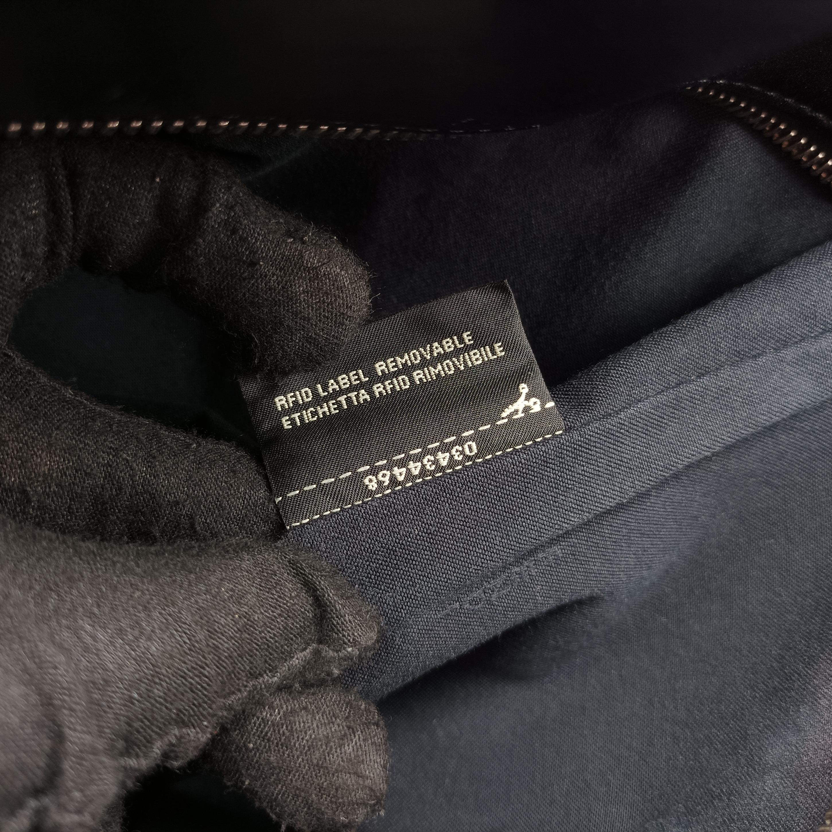 Pre-owned Fendi Hollow Tote Black Leather 8BH185 handbag | stylenewstar