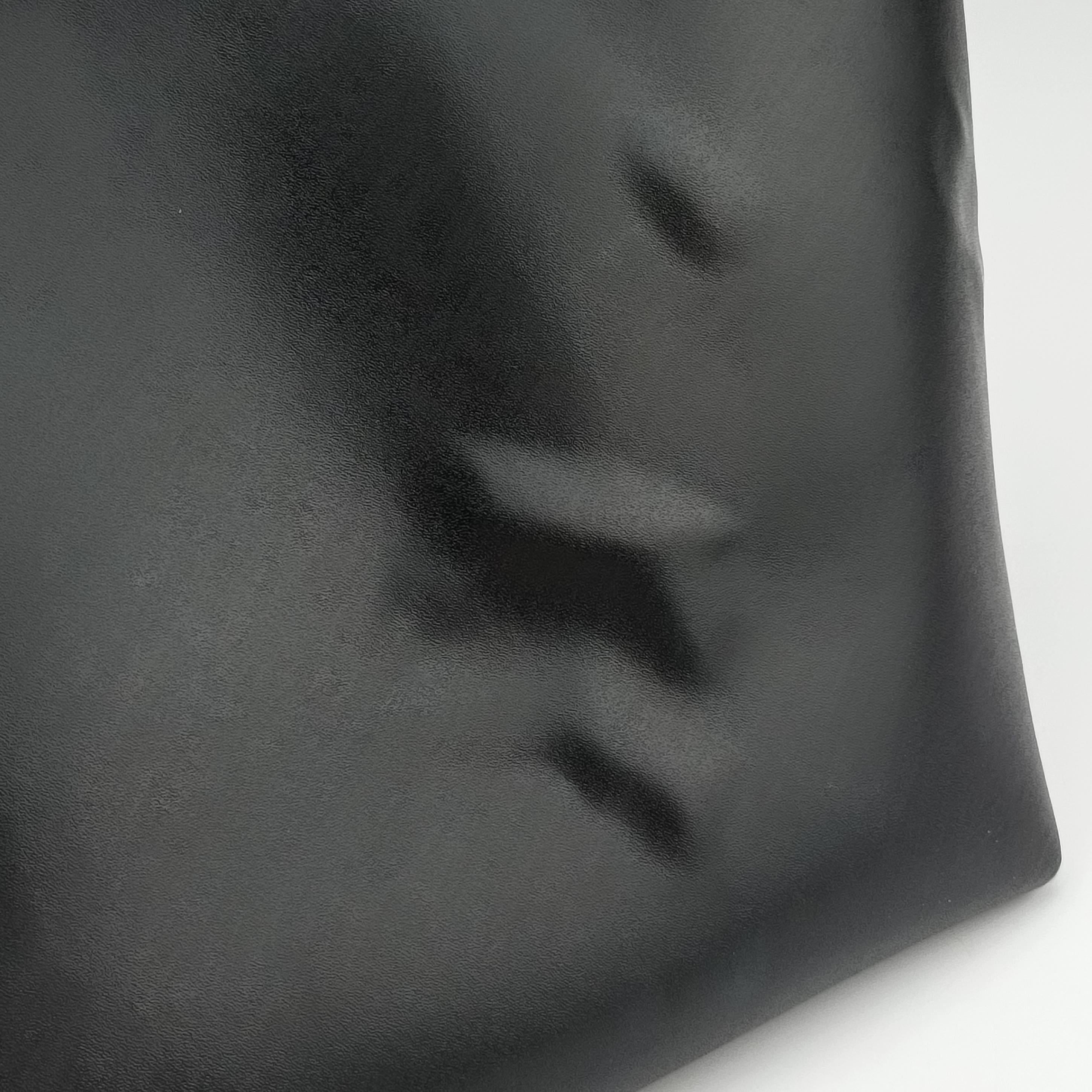 Pre-owned Fendi Hollow Tote Black Leather 8BH185 handbag | stylenewstar