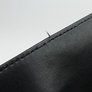 Pre-owned Fendi Hollow Tote Black Leather 8BH185 handbag | stylenewstar