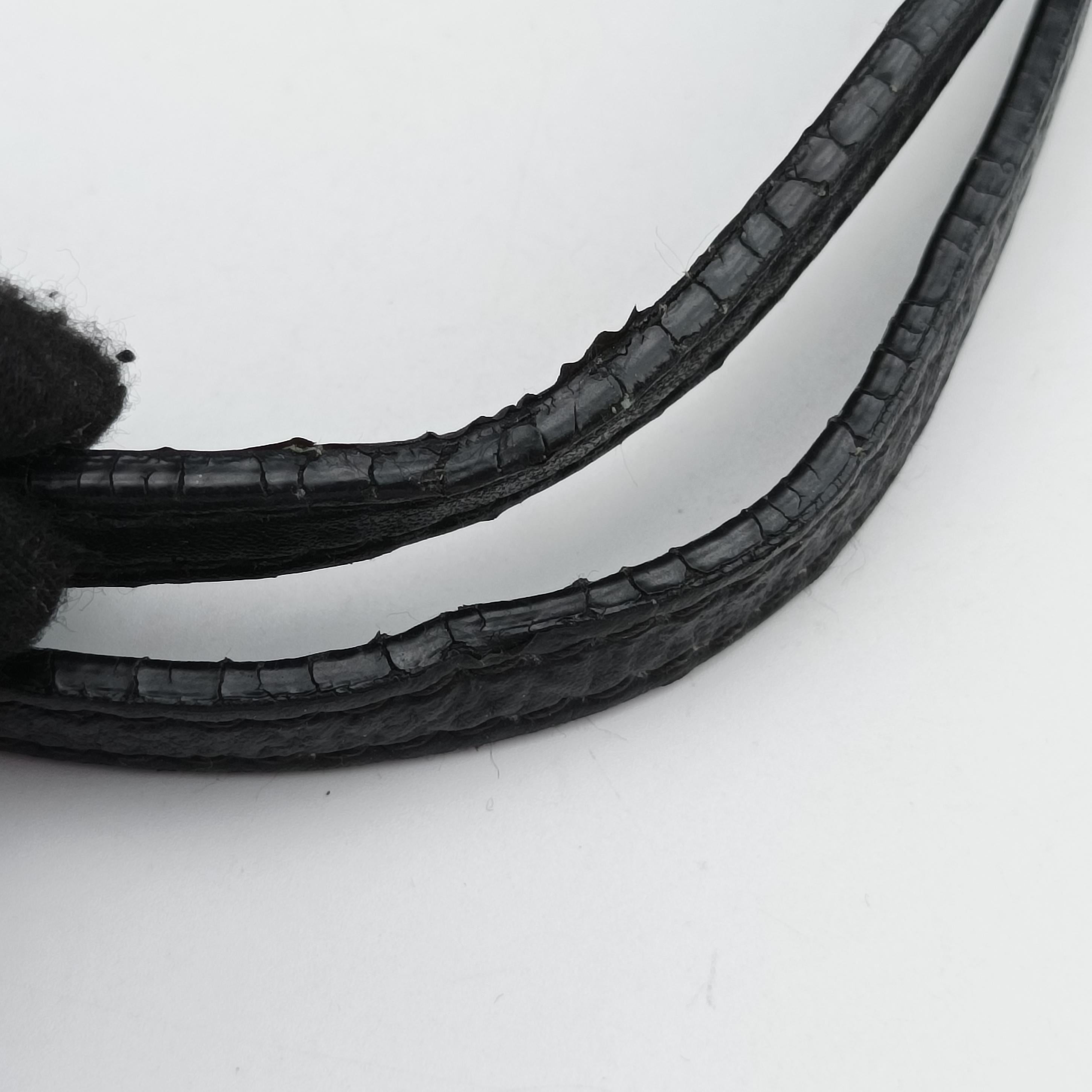 Pre-owned Fendi Hollow Tote Black Leather 8BH185 handbag | stylenewstar