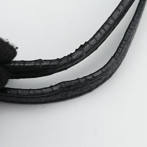 Pre-owned Fendi Hollow Tote Black Leather 8BH185 handbag | stylenewstar