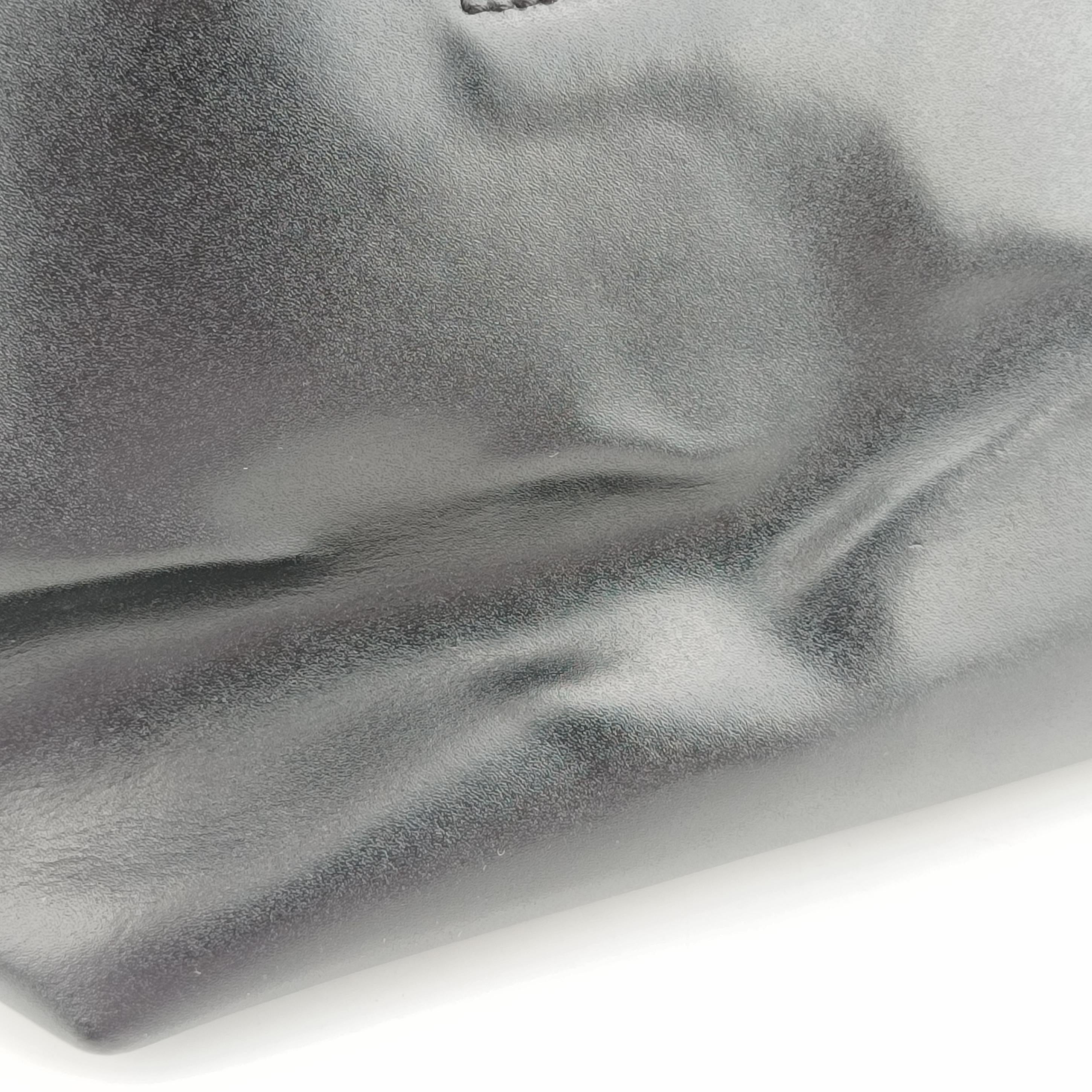 Pre-owned Fendi Hollow Tote Black Leather 8BH185 handbag | stylenewstar