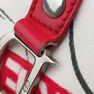 Pre-owned Christian Dior Hardcore White x Red x Black canvas  handbag | stylenewstar