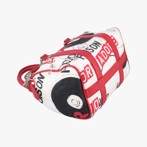Pre-owned Christian Dior Hardcore White x Red x Black canvas  handbag | stylenewstar