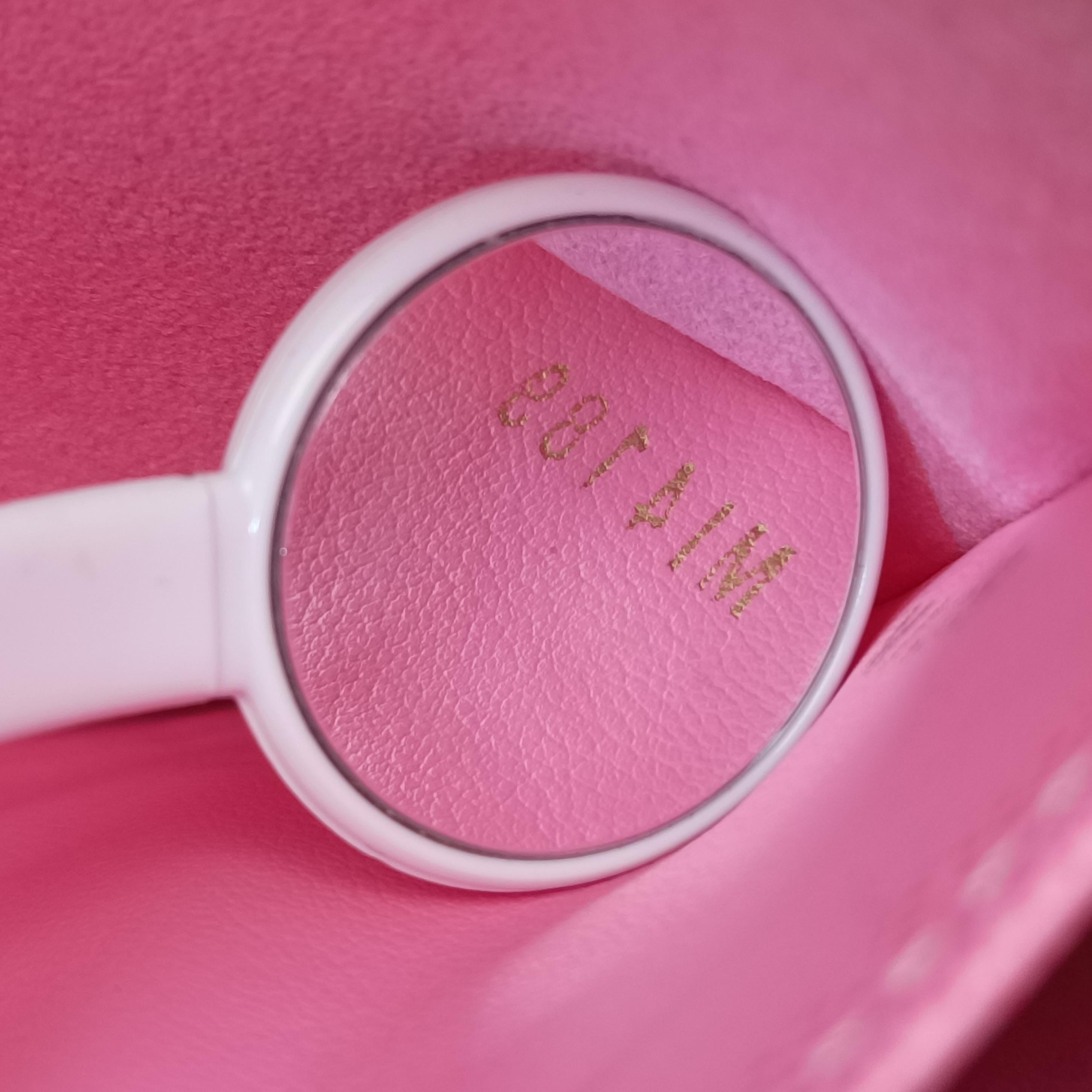 Vintage Louis Vuitton Pochette Double Zip brown×multicolor Monogram Canvas M68486 shoulderbag | stylenewstar