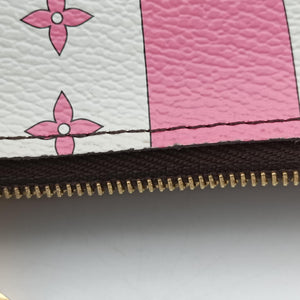 Vintage Louis Vuitton Pochette Double Zip brown×multicolor Monogram Canvas M68486 shoulderbag | stylenewstar