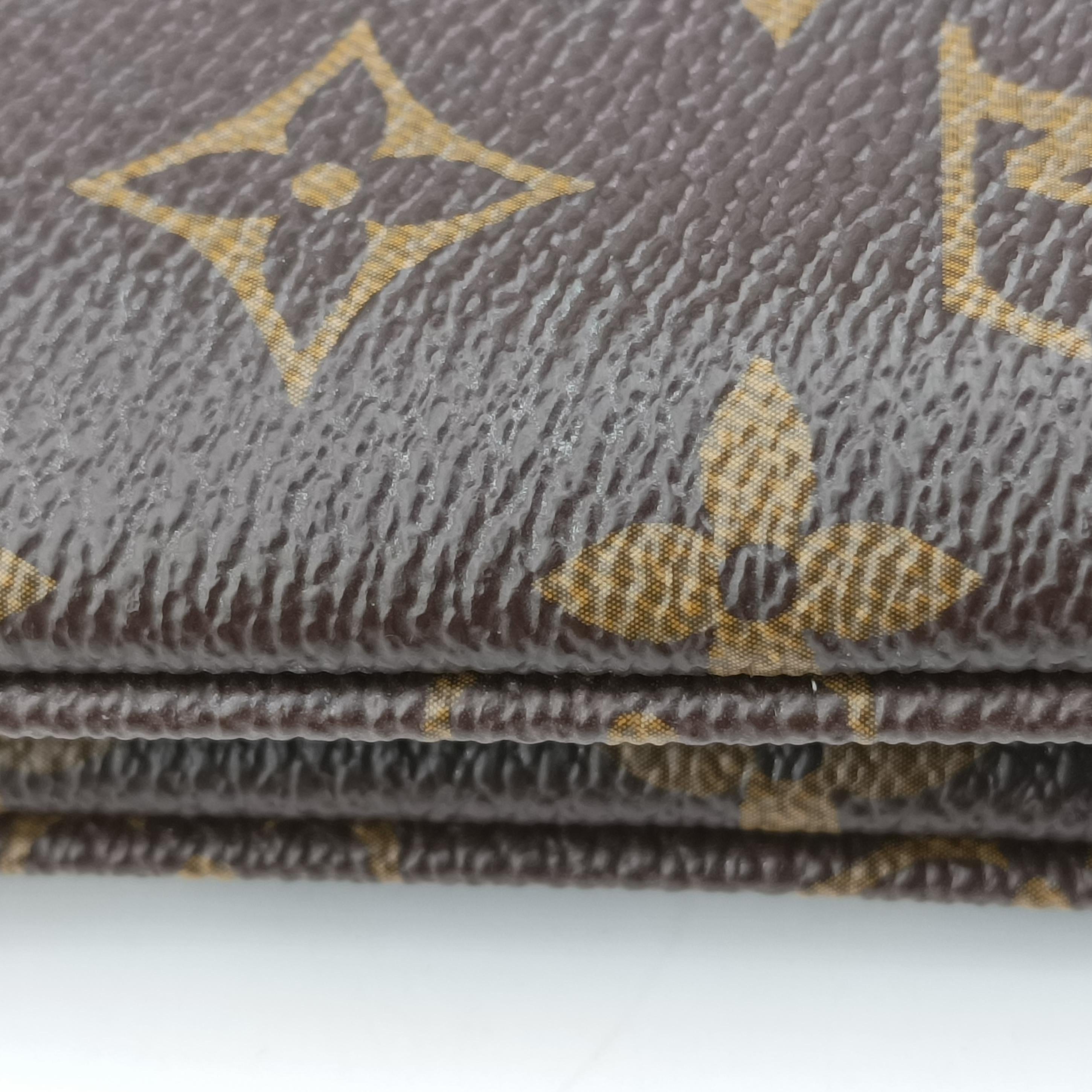 Vintage Louis Vuitton Pochette Double Zip brown×multicolor Monogram Canvas M68486 shoulderbag | stylenewstar